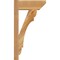Ekena Millwork Olympic Slat Rough Sawn Outlooker, Western Red Cedar, 6"W x 14"D x 26"H OUT06X14X26OLY06RWR - alternate 4
